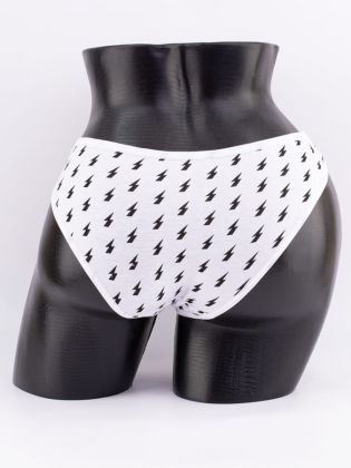 Слипы с принтом "молния" - фото 3