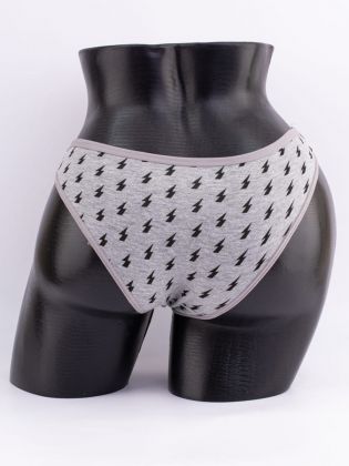 Слипы с принтом "молния" - фото 3