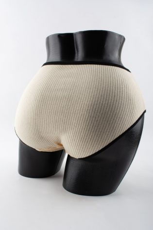 Слипы в рубчик с черной полоской - фото 3