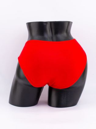 Слипы в горошек с кружевом - фото 3