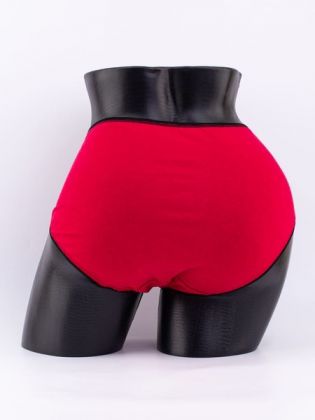 Слипы с кружевом и цветочным принтом - фото 3