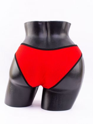 Слипы в рубчик с черной полоской - фото 3