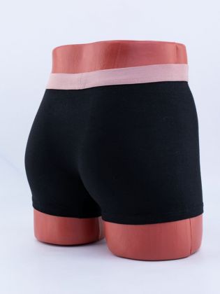 Однотонные мужские боксеры с логотипом "Donara" - фото 3