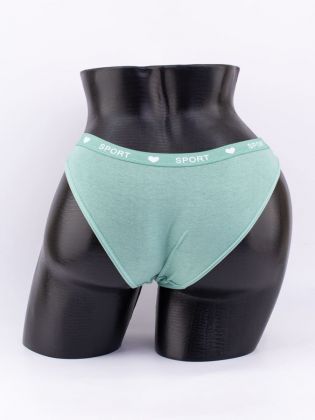 Слипы с эластичным поясом с надписью "sport" - фото 3