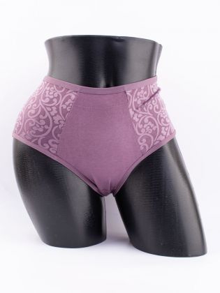 Слипы с ажурным принтом по бокам - фото 1