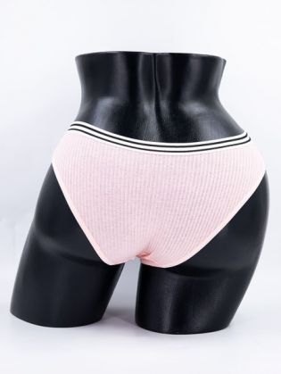 Слипы в рубчик с двумя черными полосками - фото 3