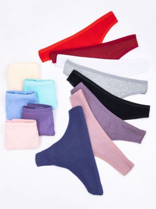 Стринги в рубчик - фото 2