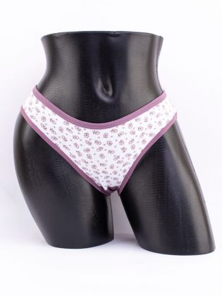 Слипы с цветочным принтом - фото 1