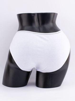 Слипы с кружевом и сеточным поясом - фото 3